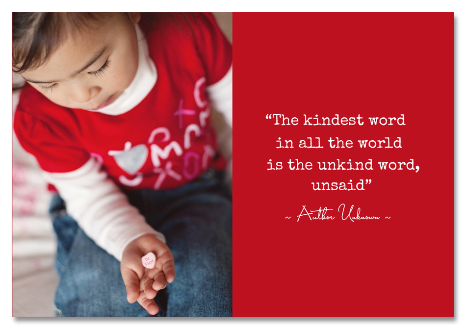 The kindest word quote