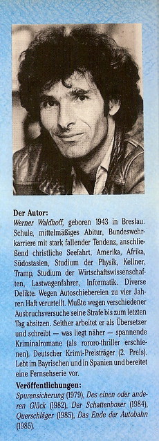 Werner Waldhoff: Der tiefere Grund des Meere, Frankfurt: Brandes & Apsel 1987