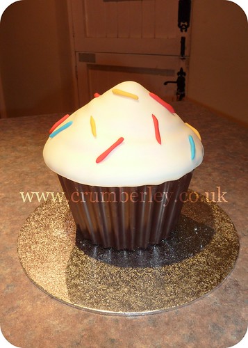 Feb 2012, My first attempt at a Giant Cupcake