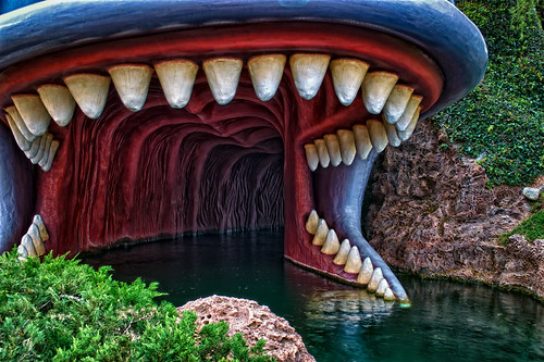 Monstro Goes To The Dentist by hbmike2000