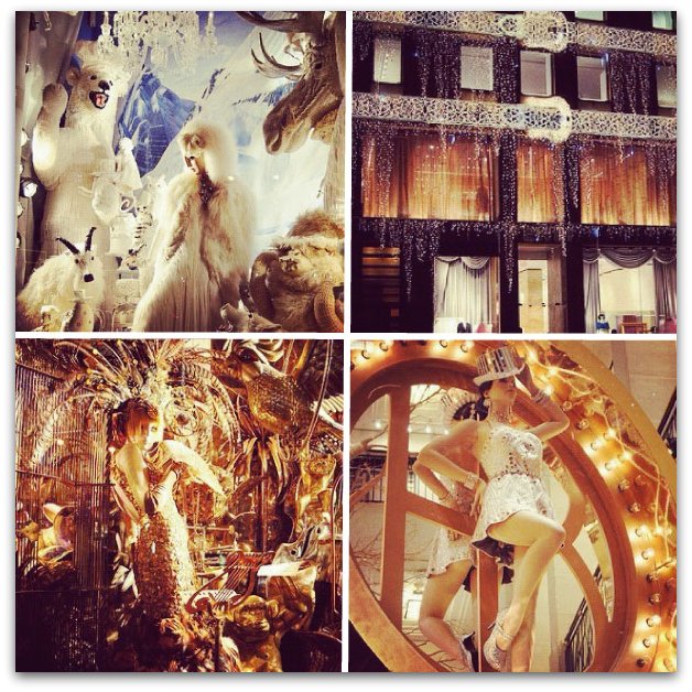 Holiday Window Displays Along 5th Avenue