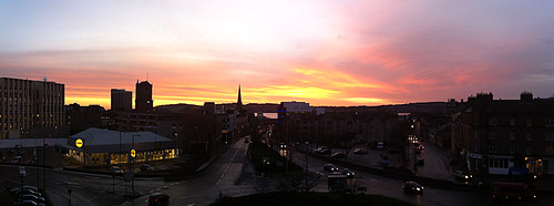 Dundee City Centre Sunrise Panorama