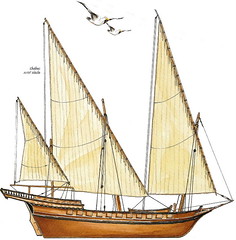 bateau corsair de Salé