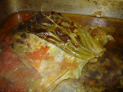bread cheese stuffed cabbage