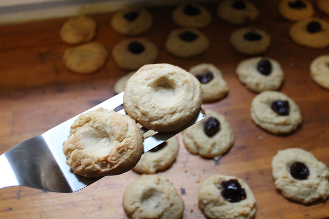 Peanut butter and jelly cookies recipe