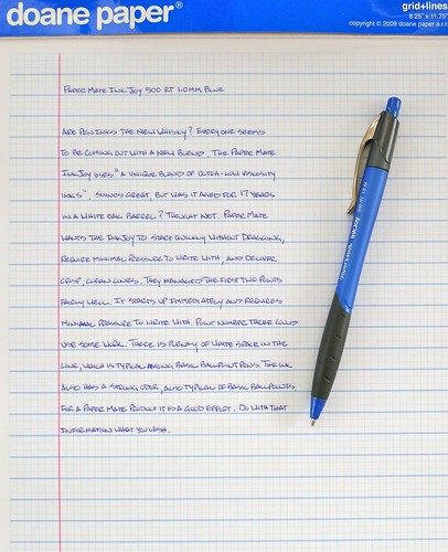 Doorbraak buitenste Creatie Paper Mate InkJoy 500 RT 1.0 mm Blue Review — The Pen Addict