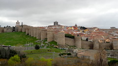 Avila, Salamanca y Segovia: Ciudades Patrimonio de la Humanidad en Castilla y León (España).