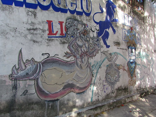 Streetart in Cancun, Mexico