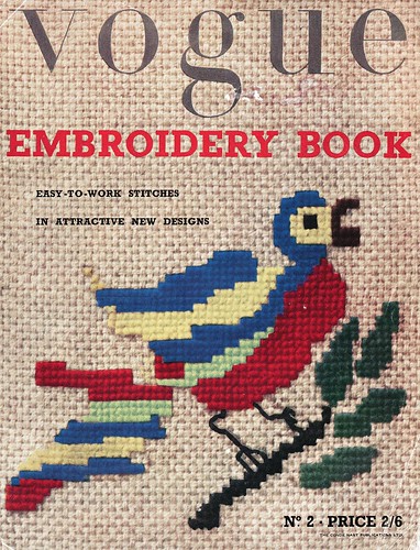 vintage vogue embroidery book