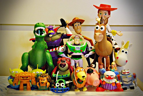 My son's Toy Story collection....