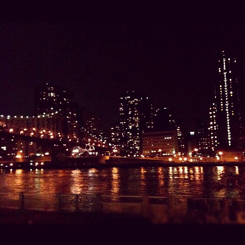 I love the city at night.