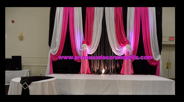 maroon purple bangladeshi wedding stages