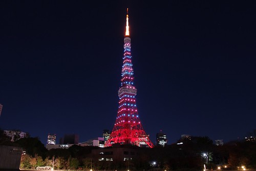 東京タワー・クリスマス・ダイアモンドヴェール　The Tokyo Tower