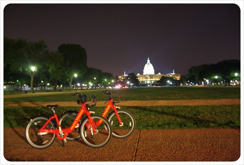 Bikes & Capitol Building Washington DC