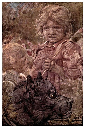 011-Un perro perdido-Birds and beasts 1911- Edward Detmold