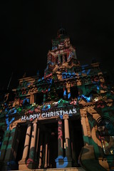 Sydney Town Hall - 2011 Christmas Illumination