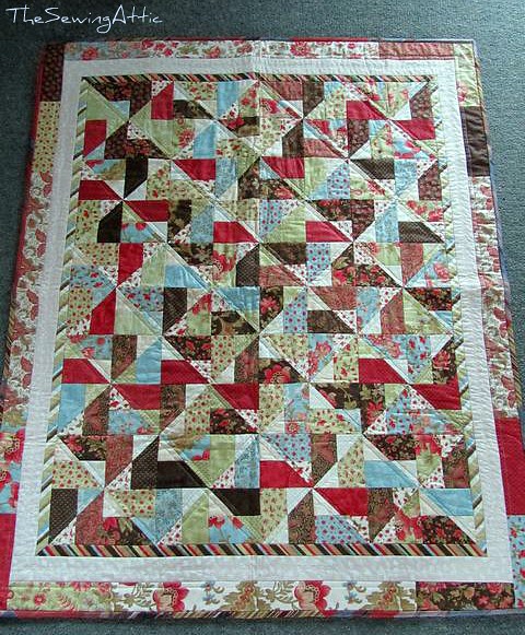 Jelly roll quilt