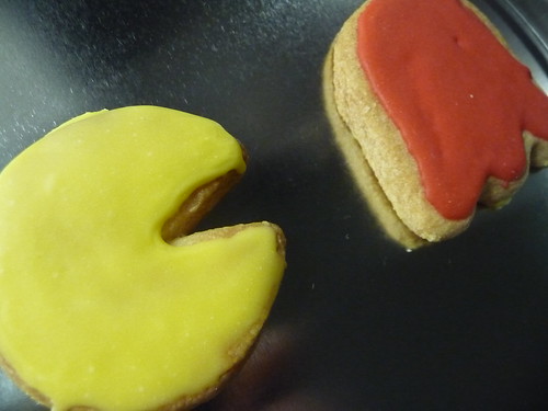 Pacman biscuits