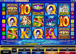 Mermaid's Millions Slot Machine