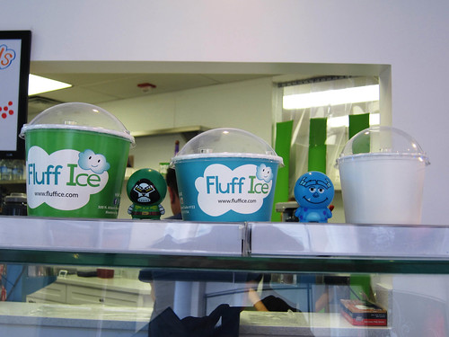 Checking Out Fluff Ice