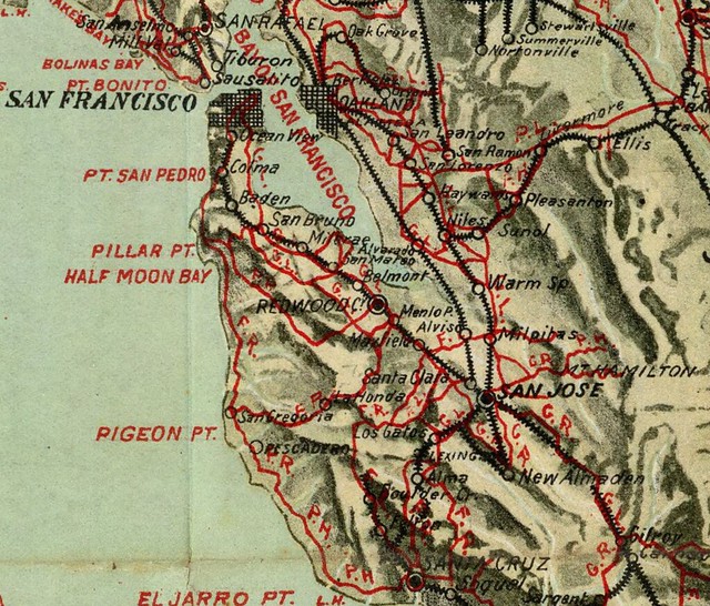 Bike Map of Bay Area