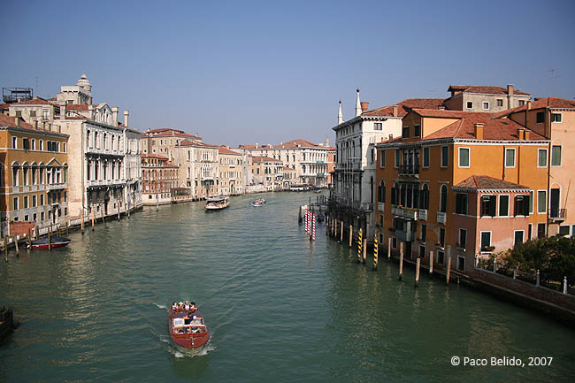 Vista desde el Puente dell'Accademia. © Paco Bellido, 2007
