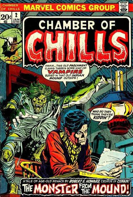 Chamber Of Chills 2 cover by Gil Kane and Tom Palmer 1972