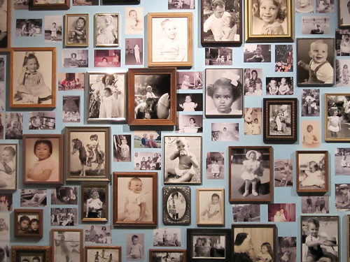 Wall of Framed Photos