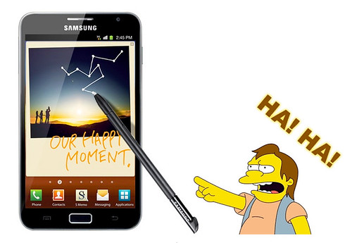 Samsung Galaxy Note with Pen
