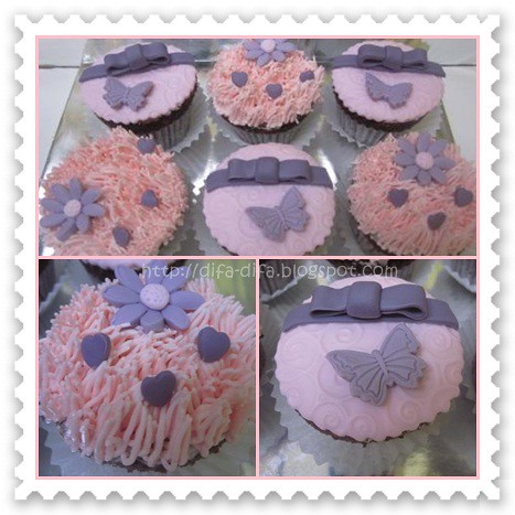 Cupcake set for Nasywa by DiFa Cakes