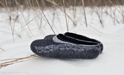 Triple layer slippers