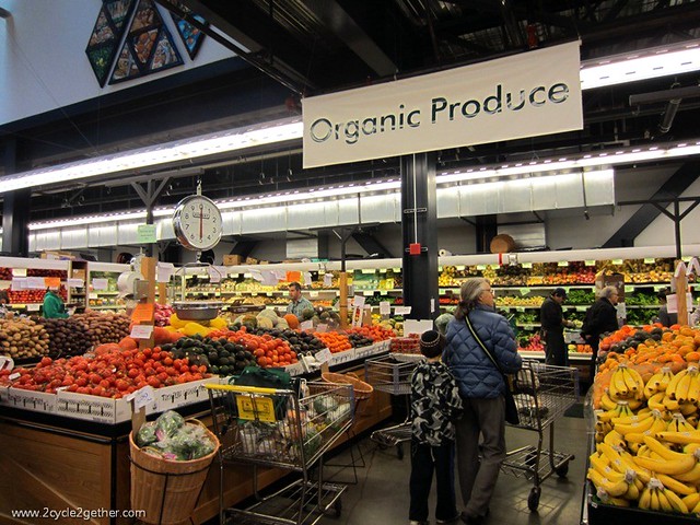 Organic Produce section in Berkeley Bowl
