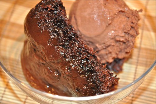 chocolate pudding cake/feature