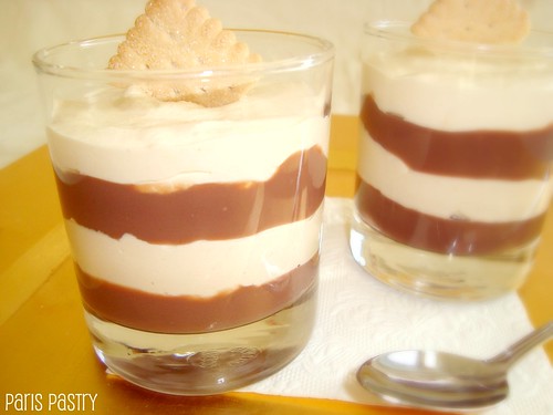 Peanut Butter - Chocolate Pudding Parfaits