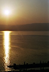 Northern Israel, Sunrise on the Sea of Galilee