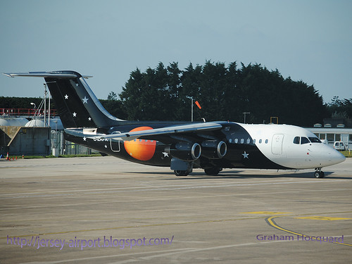 G-ZAPK British Aerospace 146-200QC by Jersey Airport Photography