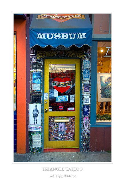 Triangle Tattoo Museum was founded in 1986 by tattooists MrG and Madame