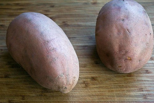 fat sweet potatoes
