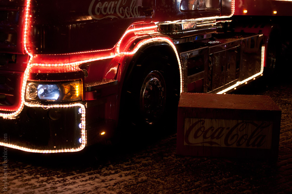 Coca Cola Christmas Truck in London 2011