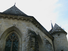 Agnicourt-et-Séchelles - église fortifiée (choeur face nord) 1
