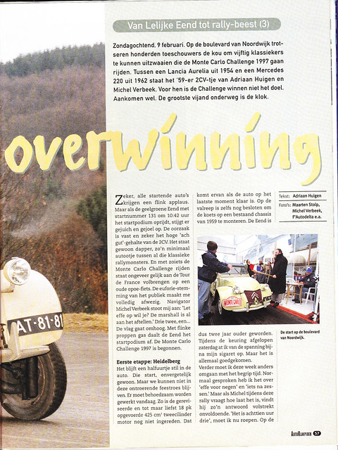 2CV in Monte Carlo Challenge 1997 2