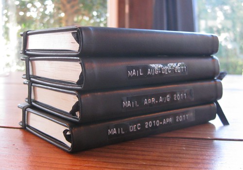 Letter journals for 2011