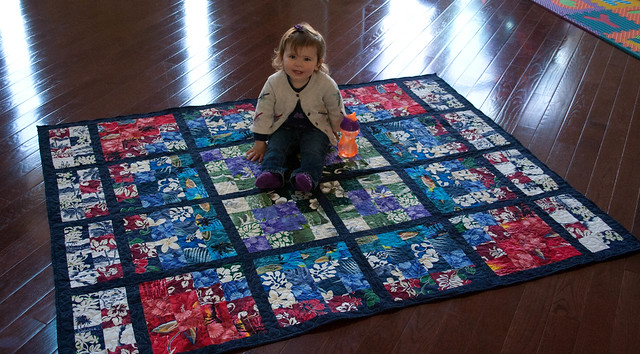 Baby and Hawaii Quilt