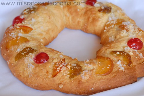 Roscón de Reyes sin huevo