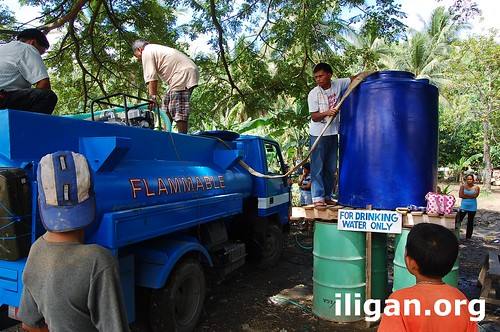 Sendong drinking water Iligan City