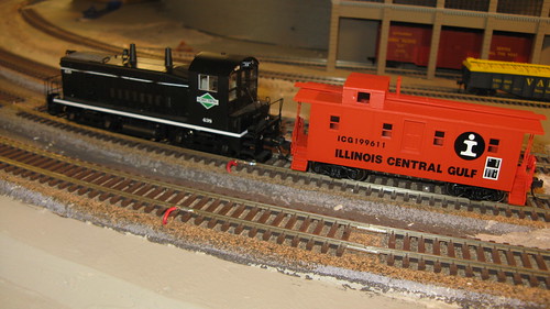 1973 era Illinois Central Gulf Railroad caboose hop. by Eddie from Chicago