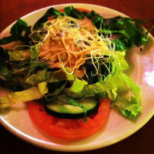 Salad at Soul Vegetarian.