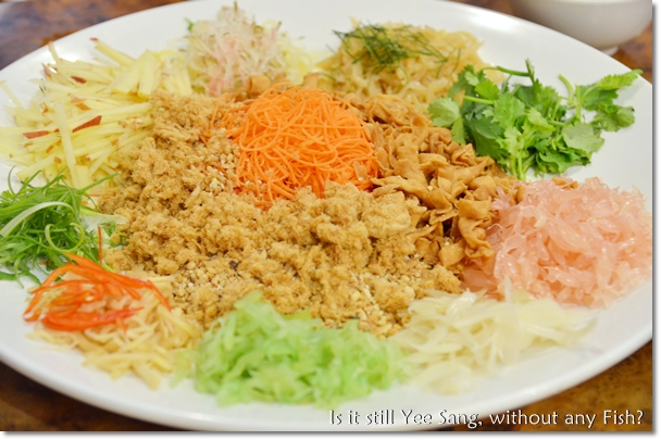 Yee Sang Without the Fish