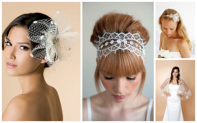 Chantilly Lace Inspired Bridal Hair Accessories