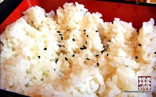 Japanese Rice with Black Sesame Seeds